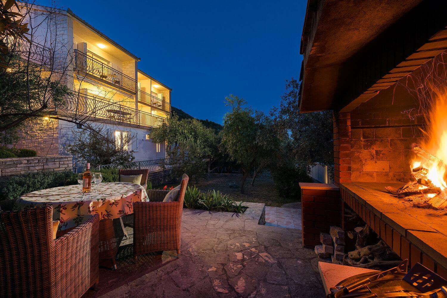 Residence Villa Irena Apartments Трогир Экстерьер фото